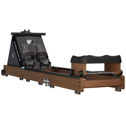 Rowing Resistance Trainer Xiaomi KingSmith WR20 RMWR20F, 800N, 117 cm, 5 pași, 7-11 l, pliabil, aplicație mobilă, negru / maro