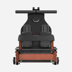 Aparat de vaslit cu apa si rezistenta magnetica Xiaomi KingSmith WM10 RMWM10F, 500N, Rail 117 cm, 5 / 32 °, 15 / 25 l, Pliabil, Negru / Maro