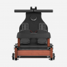 Xiaomi KingSmith WM10 RMWM10F Rowing Machine with Water and Magnetic Resistance, 500N, 117 cm Rail, 5/32-inch Stroke Length, 15/25 L, Foldable, Black/Brown