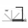 Διάδρομος Xiaomi KingSmith WalkingPad R3 Hybrid+ WP440Q4, 746W, 1 hp, Έως 120 kg, 1-12 km/h, Ενσωματωμένη οθόνη, Εφαρμογή για κινητά, Πτυσσόμενο, Μαύρο/γκρι