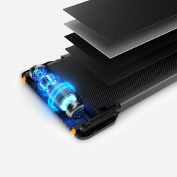 Banda de alergare Xiaomi KingSmith WalkingPad Z1 WP400F4, 550W, 0.75 CP, Pana la 110 kg, 0-6 km/h, Afisaj încorporat, Aplicatie mobila, Pliabila, Gri