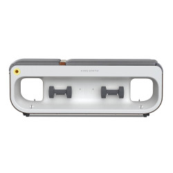 Banca de fitness multifunctionala Xiaomi KingSmith FBB1C, 2 grade de inclinare, Pliabil, 15 accesorii, Alb / Maro