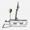 Banca de fitness multifunctionala Xiaomi KingSmith FBB1C, 2 grade de inclinare, Pliabil, 15 accesorii, Alb / Maro