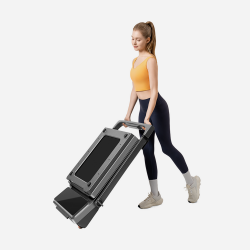 Υβριδικός διάδρομος Xiaomi KingSmith WalkingPad Z3 WP400P42, 1 hp, Έως 110 kg, 1/6,5 km/h, Wi-Fi, LED, Εφαρμογή για κινητά, Προστασία παιδιών, Αναδιπλούμενο, Μαύρο/γκρι