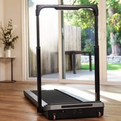 Banda de alergare Xiaomi KingSmith WalkingPad Z3 Hybrid+ WP400Q42, 1.2 hp, Pana la 110 kg, 1/10 km / h, Wi-Fi, OLED, Control mobil si telecomanda, Protectie copii, Pliabil, Negru