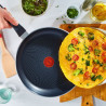 Тиган Tefal C2720653 Start&Cook, 28 см, Титаниево покритие, Thermo-signal, Thermo-Fusion, Индукция, Черен