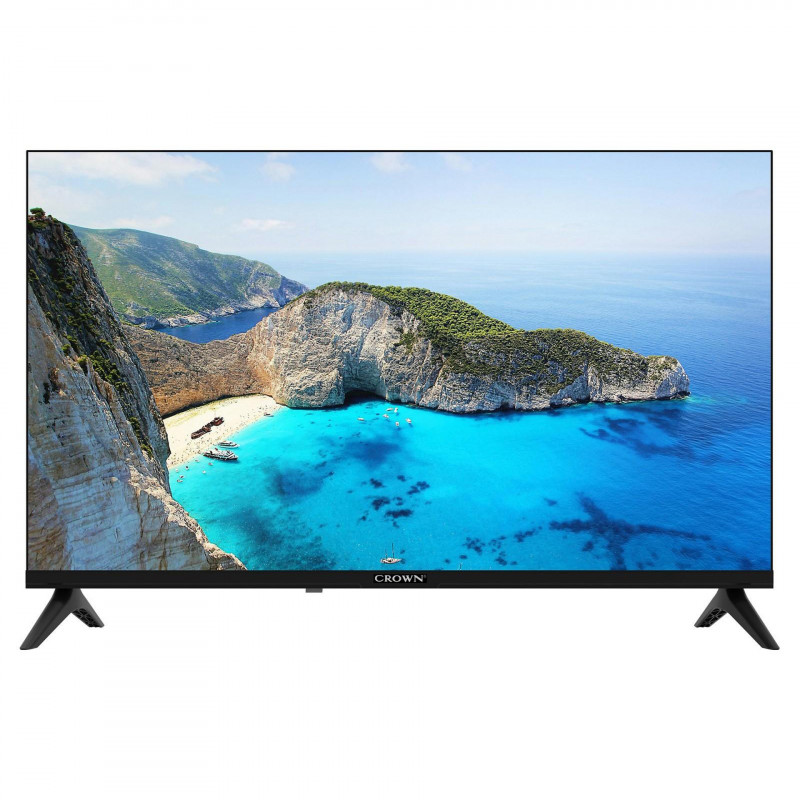 Crown 32FB02 TV, 32", 81 cm, HD Ready 1366x768, Energy Class F, Android, Wi-Fi, PVR function, Black