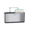 Organizator pentru chiuveta Simplehuman KT1134, 11 x 17,2 x 16 cm, Otel inoxidabil, Inox