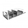 Плъзгащ се органайзер за шкаф Simplehuman KT1118, До 9 кг, 22.8x50.8x15.2 см, Инокс