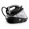 Ατμοσίδερο Tefal Pro Express Vision GV9821E0, 3000 W, 9 bar, 1,2 l, 800 g/min, Smart Steam, Σύστημα κατά της στάγδην και του ασβεστίου, Κάθετο σιδέρωμα, Μαύρο/γκρι