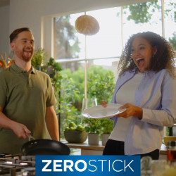 Ninja Zerostick Premium C30026DE Frying Pan, 26 cm, Non-stick Technology, Up to 260°C, Induction, Black