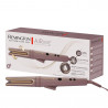 Remington CI8930 AIRvive™ Hair Straightener, 25 W, 3 settings up to 210°C, Ceramic Coating, Ionic Air, Purple/Gold