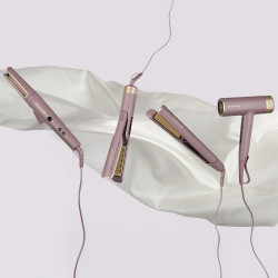 Remington S8930 AIRvive™ Hair Straightener, 61 W, 5 settings up to 230°C, Ionic Air Technology, Purple/Gold