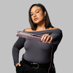 Remington S8930 AIRvive™ hajvasaló, 61 W, 5 beállítás 230 °C-ig, kerámia bevonat, Ionic Air, LCD kijelző, lila/arany