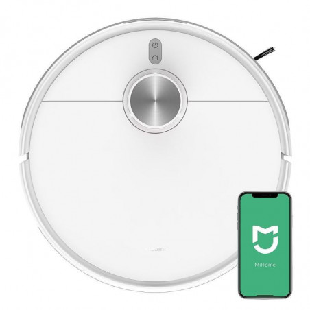 Ρομποτική σκούπα Xiaomi BHR084AEU S40, 10.000 Pa, 180 λεπτά, 0,52 λίτρα, Λειτουργία σφουγγαρίσματος, Αυτόματη φόρτιση, Πλοήγηση LDS, Αποφυγή εμποδίων, Εφαρμογή για κινητά, Λευκό