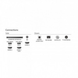 Телевизор Philips 50PUS7000/12, 50'', 126 см, 3840x2160 UHD-4K, Клас E, Smart TV, LED, Bluetooth, Wi-Fi, TITAN OS, Черен