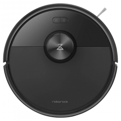 Ρομπότ σκούπα Roborock Q7 TF+, 10000 Pa, 150 λεπτά, Έξυπνη χαρτογράφηση 3D, Ξηρό/υγρό, Φωνητικές εντολές, Χρονοδιάγραμμα, Μνήμη, PreciSense® LiDAR, Μαύρο