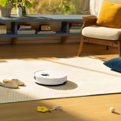 Ρομπότ σκούπα Roborock Q10 PF+, 10000 Pa, 150 λεπτά, 0,35 l, Wi-Fi, Ξηρό/υγρό, Αυτόματη ανύψωση σφουγγαρίστρας, 360° LiDAR, 3D χαρτογράφηση, Φωνητικός έλεγχος, Λευκό