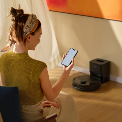 Ρομπότ σκούπα Roborock Q10 PF+, 10000 Pa, 150 λεπτά, 0,35 λίτρα, Wi-Fi, Ξηρό/υγρό, Αυτόματη ανύψωση σφουγγαρίστρας, 360° LiDAR, 3D χαρτογράφηση, Φωνητικός έλεγχος, Μαύρο