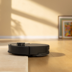 Aspirator robot Roborock Q10 PF+, 10000 Pa, 150 min, 0,35 L, Wi-Fi, Uscat/umed, Ridicare automata a mopului, LiDAR 360°, Cartografiere 3D, Control vocal, Negru