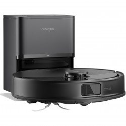 Aspirator robot Roborock Q10 PF+, 10000 Pa, 150 min, 0,35 L, Wi-Fi, Uscat/umed, Ridicare automata a mopului, LiDAR 360°, Cartografiere 3D, Control vocal, Negru