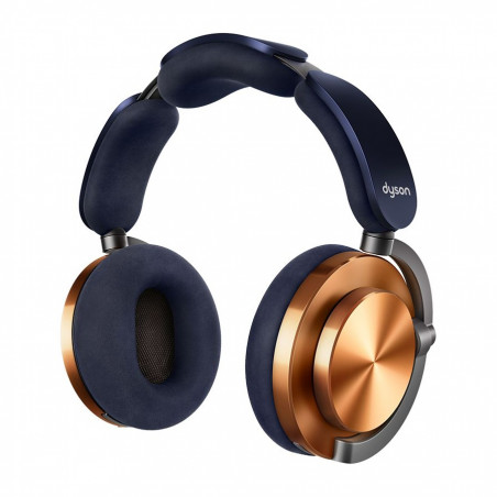 Ασύρματα ακουστικά Dyson OnTrac CNC Copper 759558-01, ANC, Έως 55 ώρες, Bluetooth, Μπλε/Χάλκινο