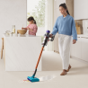 Dyson V10 Cyclone Submarine Upright Vacuum Cleaner 594446-01, 150AW, 0.76 L, 60 min, Wet/Dry, 3 modes, Hygienic emptying, Root Cyclone™, Nickel/Turquoise