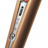 Dyson HS07 Corrale Bco/Bnk 413111-01 Cordless Hair Straightener, 200W, 3 heat settings, Flexible plates, 30-minute runtime, OLED display, Copper/Nickel