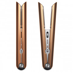 Dyson HS07 Corrale Bco/Bnk 413111-01 Cordless Hair Straightener, 200W, 3 heat settings, Flexible plates, 30-minute runtime, OLED display, Copper/Nickel