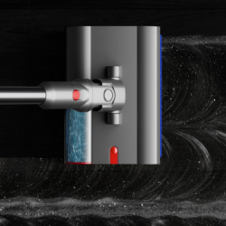 Dyson V12s Detect Slim Submarine Upright Vacuum Cleaner 485350-01, 140AW, 0.35 L, 60 min, Dry/Wet, 3 modes, HEPA, Dust sensor, Hygienic emptying, LCD with real-time data, Nickel/Yellow