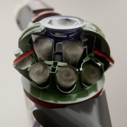 Dyson V8 Cyclone SV55 MAGn/Bk Upright Vacuum Cleaner 226587-01, 150AW, 0.54 L, 3 modes, No loss of power, Hygienic emptying, Fully sealed filtration, Black/Magnesium