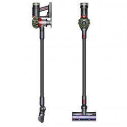 Вертикална прахосмукачка Dyson V8 Cyclone SV55 MAGn/Bk 226587-01, 150AW, 0.54 л, 3 режима, Без загуба на мощност, Хигиенично изпразване, Изцяло запечатана филтрация, Черен/магнезиев