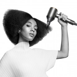 Πιστολάκι Μαλλιών Dyson Supersonic HD07 Pbu/Rco 113312-01, 1600W, 3 ταχύτητες, 4 θερμοκρασίες, Cool shot, 110 000 στροφές/λεπτό, Ιονισμός, Αξεσουάρ, Μπλε/Χάλκινο