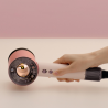 Στεγνωτήρας μαλλιών Dyson HD16 Supersonic Nural Ceramic Pink/Rose Gold Straight+Wavy 113407-01, 1600W, 3 ταχύτητες, 4 θερμοκρασίες, Αρνητικά ιόντα, 5 εξαρτήματα, Προστασία του τριχωτού της κεφαλής, Κεραμικό ροζ/ροζ χρυσό