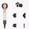 Uscător de păr Dyson HD16 Supersonic Nural Ceramic Pink/Rose Gold Straight+Wavy 113407-01, 1600 W, 3 viteze, 4 temperaturi, ioni negativi, 5 accesorii, protecție pentru scalp, roz ceramic/aur roz