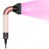 Сешоар Dyson HD17 Supersonic r Ceramic Pink/Rose Gold Straight+Wavy 113332-01, 1700W, 4 интелигентни темп. настройки, 3 скорости, Йонизация, Разпознаване на приставки RFID, Защита на скалпа, Керамино розово/розово злато