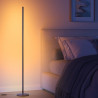 Επίδαυλος λαμπτήρας Smart LED Govee Floor Lamp Basic RGBICW H8076C13, 136 cm, 1000 lm, Wi-Fi, Bluetooth, Matter, Φωνητικός έλεγχος, 58 αποθηκευμένες σκηνές, Μαύρος