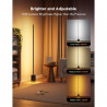 Govee Floor Lamp 2 RGBICWW H607C Smart LED Floor Lamp, 152 cm, 30W, 1725 lm, 6500K, Wi-Fi, Bluetooth, Govee Home, Black