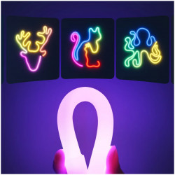 Έξυπνη λωρίδα LED Govee Neon Rope Light 2 RGBIC H61D5301, 48W, 5 m, 173 lm, Bluetooth, Wi-Fi, Matter, Χρονοδιακόπτης, Αυτοκόλλητη, 420 διόδους, 11 μουσικές λειτουργίες, Λευκό