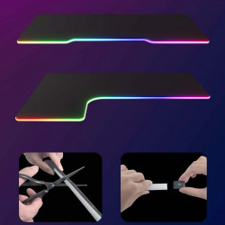 Govee Neon Rope Lights RGBIC H61C33D1 Smart LED Strip, 36W, 3 m, RGBIC, 2500K, 252 LEDs, Bluetooth, Wi-Fi, Black