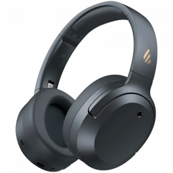 Edifier W820NB Plus V25 Gray Wireless Headphones, 40 mm, 80 hours, AI, Titanium-coated dynamic drivers, Bluetooth 6.1, ANC, Hi-Res, Dark Gray