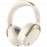 Casti fara fir Edifier WH950NB Ivory, 40 mm, 55 ore, Difuzoare dinamice acoperite cu titan, 3 moduri, Timer, Bluetooth V5.3, ANC, ENC, Hi-Res, Bej
