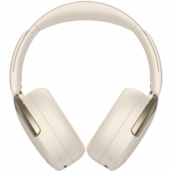 Ασύρματα ακουστικά Edifier WH950NB Ivory, 40 mm, 55 ώρες, Δυναμικοί οδηγούς με επίστρωση τιτανίου, 3 λειτουργίες, Χρονόμετρο, Bluetooth V5.3, ANC, ENC, Hi-Res, Μπεζ