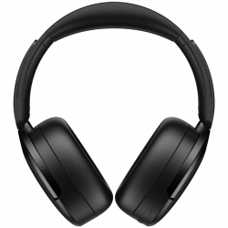 Casti fara fir Edifier WH950NB negre, 40 mm, 55 ore, Difuzoare dinamice acoperite cu titan, 3 moduri, Timer, Bluetooth V5.4, ANC, ENC, Hi-Res, Negru