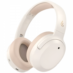 Edifier W820NB Plus V25 Ivory Wireless Headphones, 40 mm, 80 hours, AI, Titanium-coated dynamic drivers, Bluetooth 6.1, ANC, Hi-Res, Beige