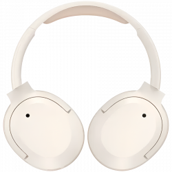 Ασύρματα ακουστικά Edifier W820NB Plus V25 Ivory, 40 mm, 80 ώρες, A.I, Δυναμικοί οδηγούς με επίστρωση τιτανίου, Bluetooth V6.1, ANC, Hi-Res, Μπεζ