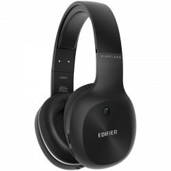 Căști wireless Edifier W800BT Plus BL, 40 mm, 55 ore, difuzoare dinamice, BT V5.1, USB-C, Qualcomm aptX, Multipoint, moduri EQ, negru