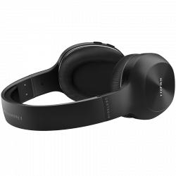 Edifier W800BT Plus Wireless Over-Ear Headphones, 40mm Dynamic Drivers, BT V5.1, Up To 55H Battery, USB-C, Black