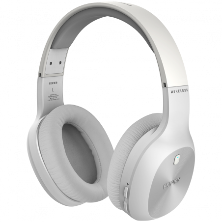 Edifier W800BT Plus Wireless Over-Ear Headphones, 40mm Dynamic Drivers, BT V5.1, Up To 55H Battery, USB-C, White