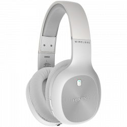 Edifier W800BT Plus Wireless Over-Ear Headphones, 40mm Dynamic Drivers, BT V5.1, Up To 55H Battery, USB-C, White